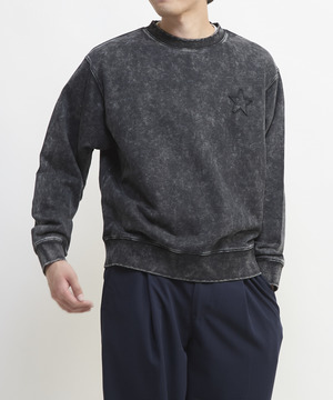 STAR★ PATCH LETTERING SWEAT