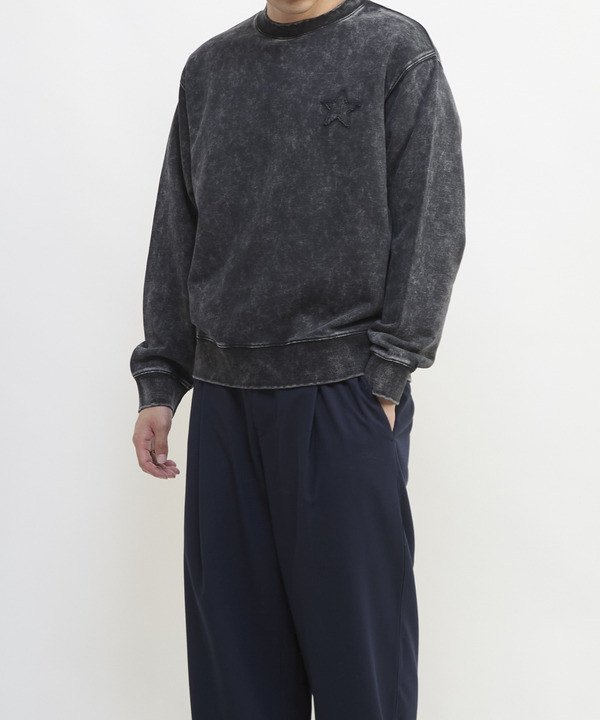 STAR★ PATCH LETTERING SWEAT 詳細画像 2