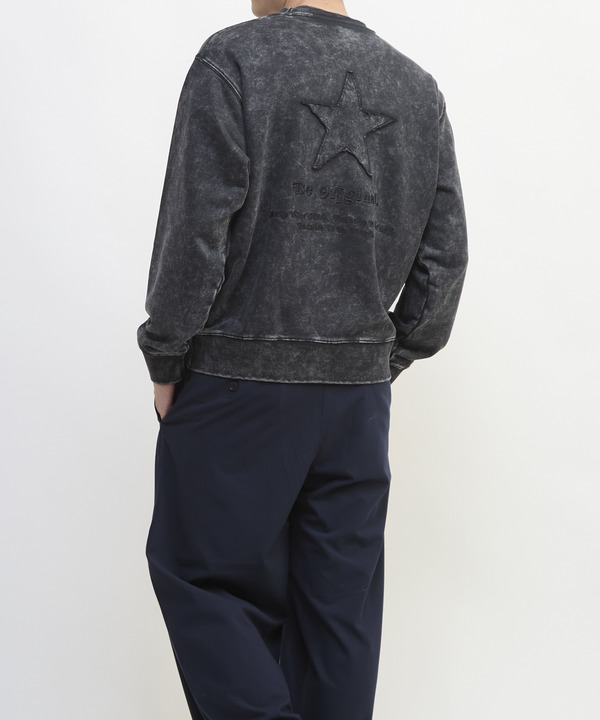 STAR★ PATCH LETTERING SWEAT 詳細画像 5