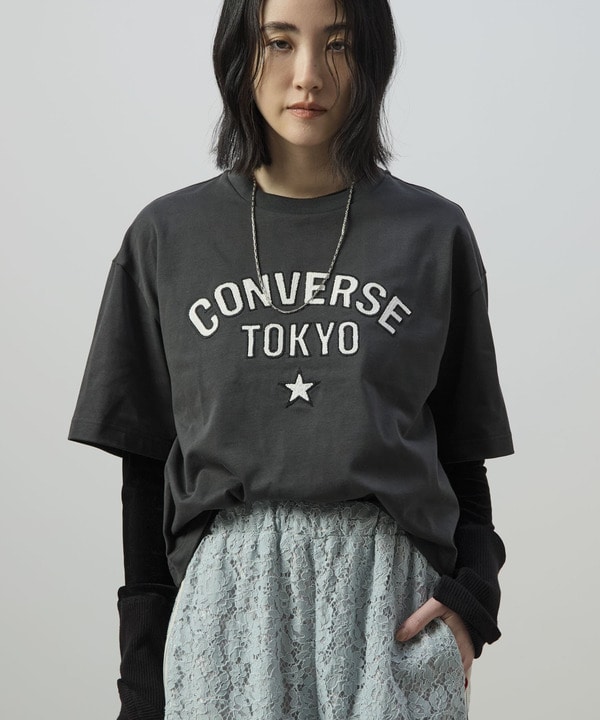 【HL】PATCHWORK VELOR RIB TOP 詳細画像 1