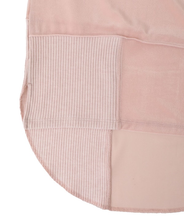 【HL】PATCHWORK VELOR RIB TOP 詳細画像 19