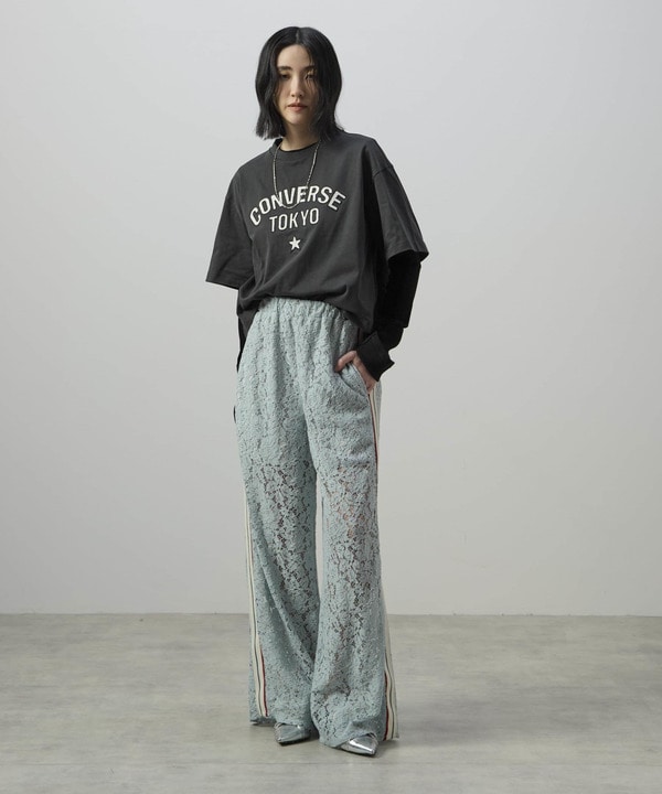 【HL】PATCHWORK VELOR RIB TOP 詳細画像 2