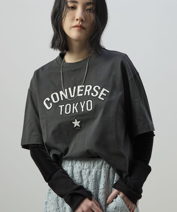 【HL】PATCHWORK VELOR RIB TOP 詳細画像 3
