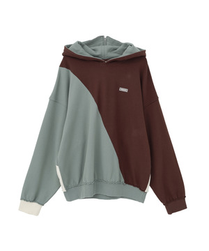 HL ASYMMETRY COLOR HOODIE