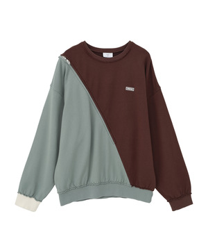 HL ASYMMETRY ZIP SWEAT