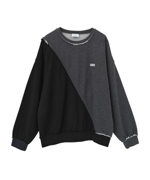 HL ASYMMETRY ZIP SWEAT