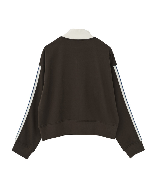 LINE SLEEVE HALF-ZIP SWEAT 詳細画像 10