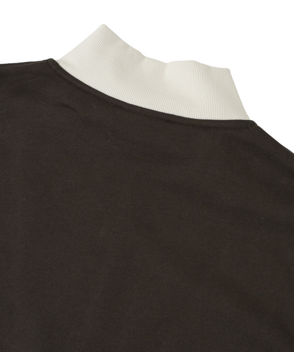 LINE SLEEVE HALF-ZIP SWEAT 詳細画像 13
