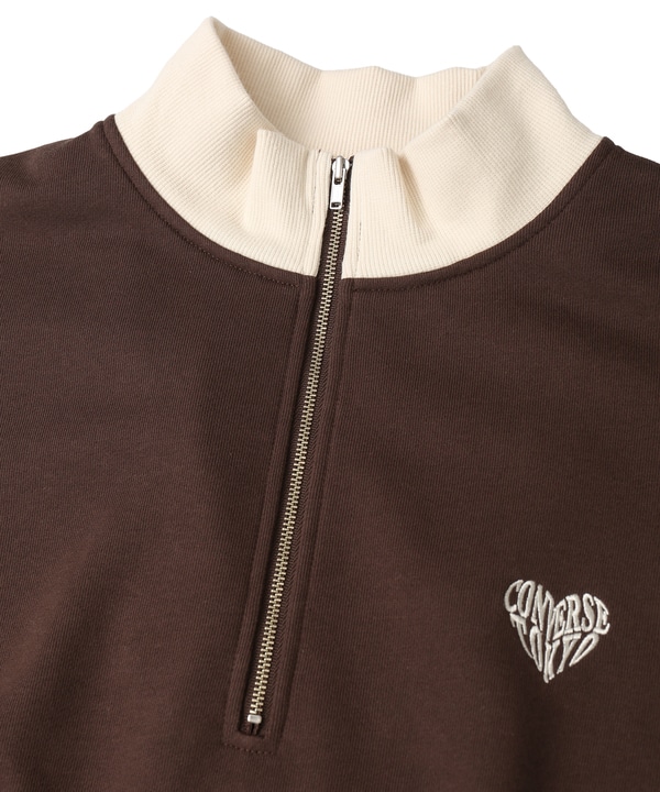 LINE SLEEVE HALF-ZIP SWEAT 詳細画像 19