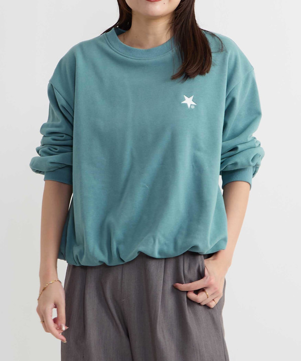 STAR EMBROIDERED BALLOON SWEAT 詳細画像 6