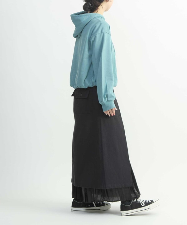 STAR EMBROIDERED BULKY HOODIE 詳細画像 2
