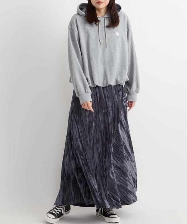STAR EMBROIDERED BULKY HOODIE 詳細画像 6