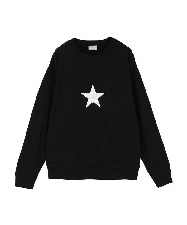 STAR★ PRINT SWEAT 詳細画像 ブラック 1