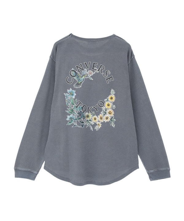 FLOWER & BIRD LOGO WAFFLE LONG SLEEVE TEE 詳細画像 14