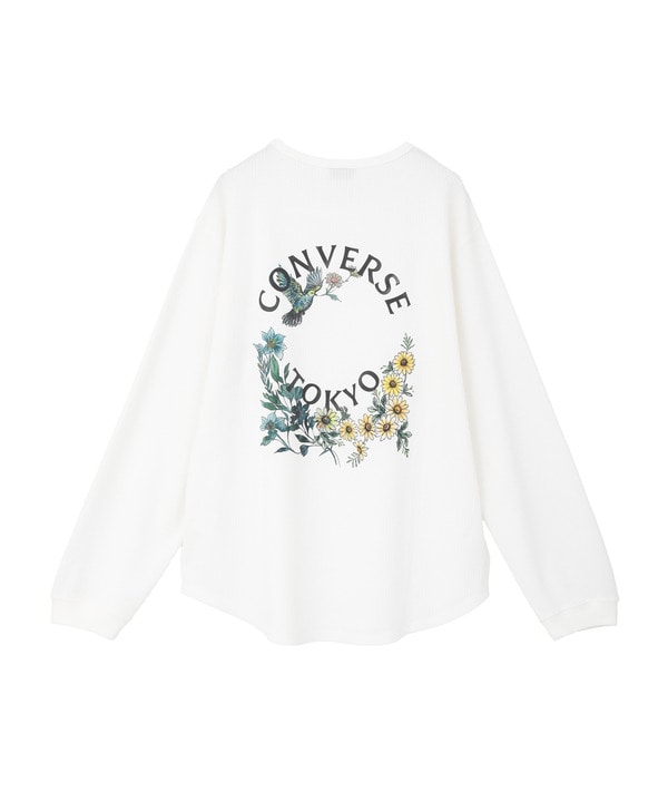 FLOWER & BIRD LOGO WAFFLE LONG SLEEVE TEE 詳細画像 5