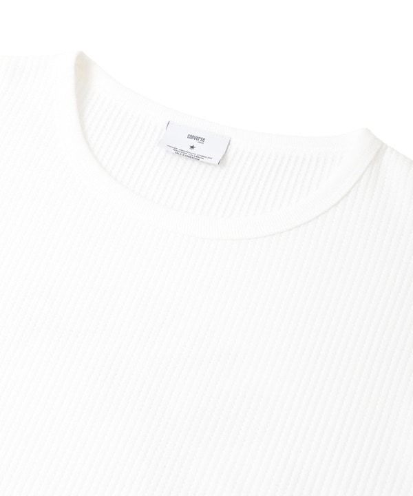 FLOWER & BIRD LOGO WAFFLE LONG SLEEVE TEE 詳細画像 6