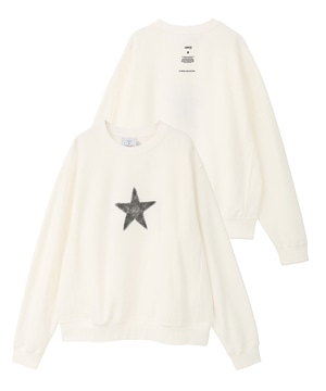 ONE STAR UP RECYCLED COTTON SWEAT