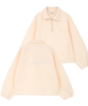 SPINDLE HALF-ZIP SWEAT