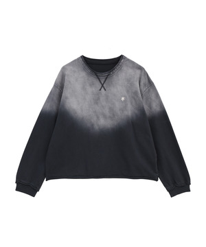GRADATION DYE CUT-OFF SWEAT
