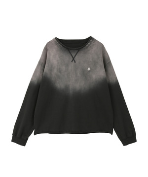 GRADATION DYE CUT-OFF SWEAT