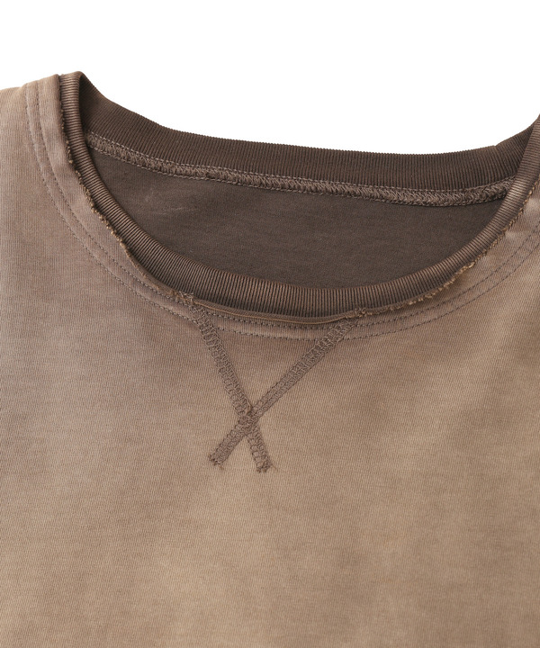 GRADATION DYE CUT-OFF SWEAT 詳細画像 4