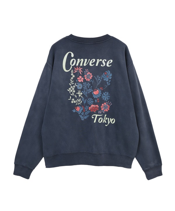 BACK FLOWER PRINT SWEAT 詳細画像 5