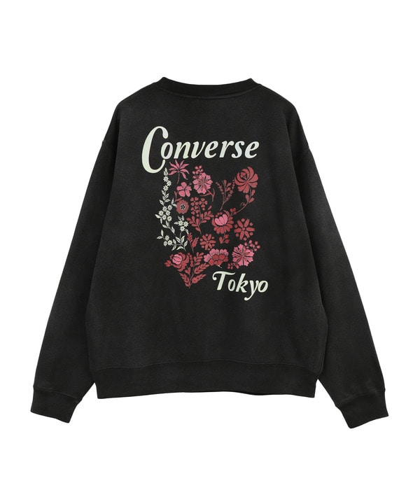 BACK FLOWER PRINT SWEAT 詳細画像 7
