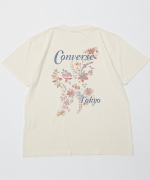 BACK FLOUR PRINT TEE