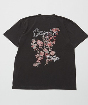 BACK FLOUR PRINT TEE