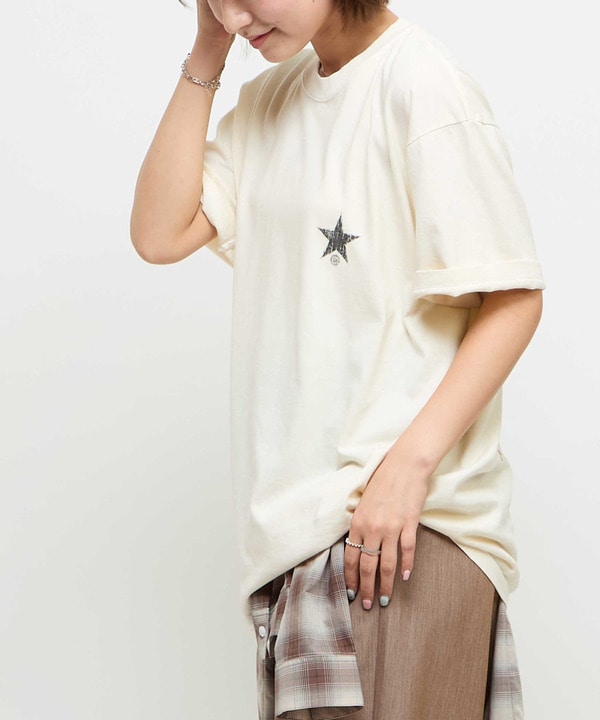 BACK FLOUR PRINT TEE 詳細画像 1