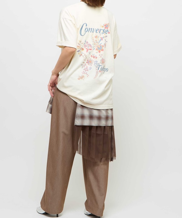 BACK FLOUR PRINT TEE 詳細画像 2
