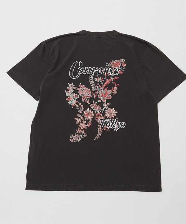 BACK FLOUR PRINT TEE 詳細画像 ブラック 1