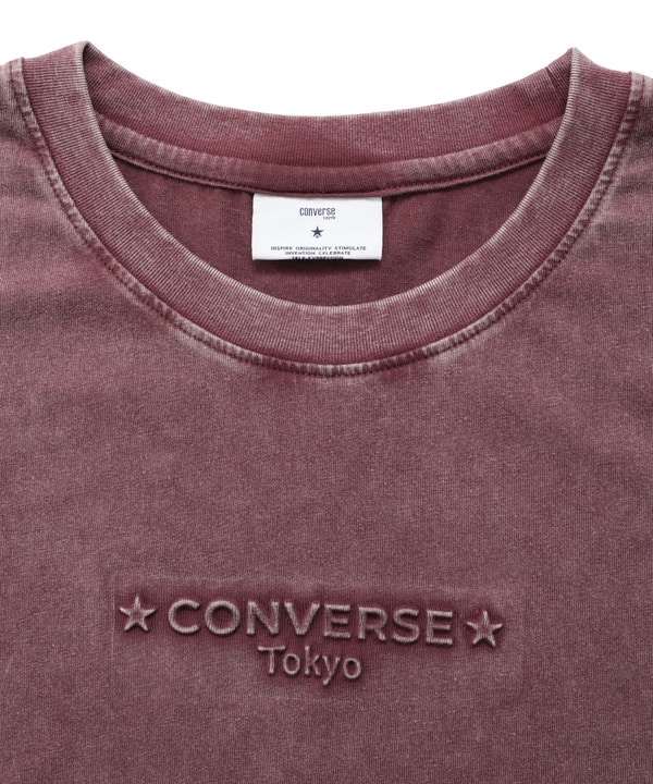 PIGMENT DYE EMBROIDERY LOGO TEE 詳細画像 4