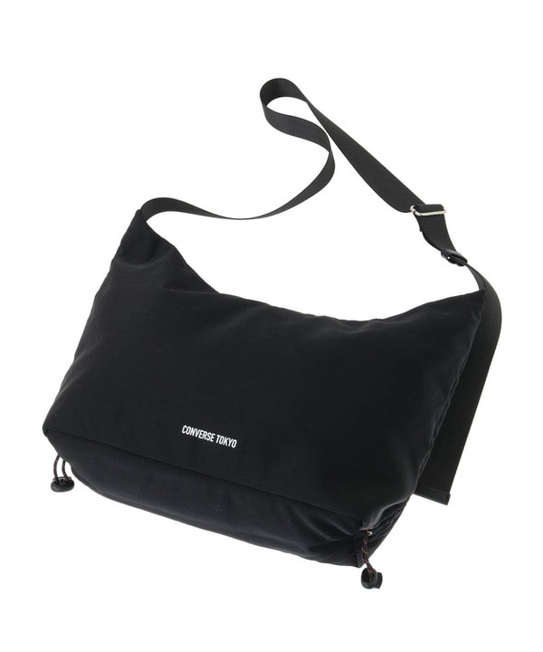 SIDE GATHER NYLON PADDED SHOULDER BAG 詳細画像 4