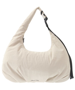 NYLON GATHER MOON SHOULDER BAG