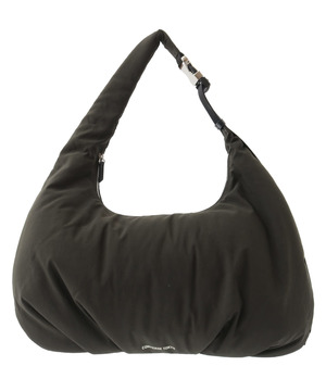 NYLON GATHER MOON SHOULDER BAG