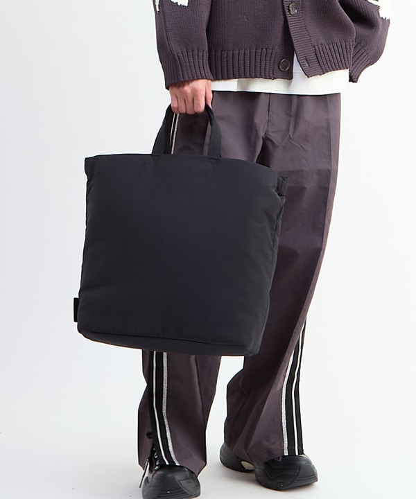 MULTI PURPOSE SQUARE 2WAY TOTE BAG 詳細画像 ブラック 1