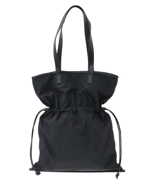 CENTER GATHERED TOTE BAG 詳細画像 ブラック 1
