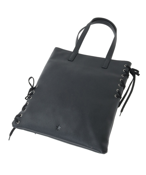 LACE-UP FLAT TOTE BAG 詳細画像 8