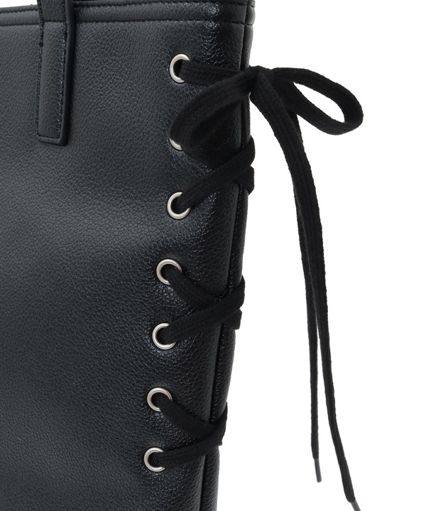 LACE-UP FLAT TOTE BAG 詳細画像 9