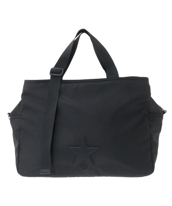 BIG POCKET NYLON TOTE BAG 詳細画像 ブラック 1