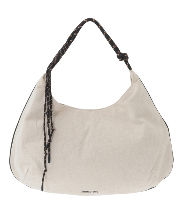 ROPE HANDL LINEN SHOULDER BAG 詳細画像 ブラック 1