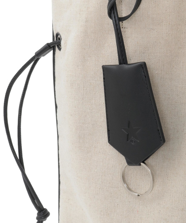 LINEN GATHERED TOTE BAG 詳細画像 7