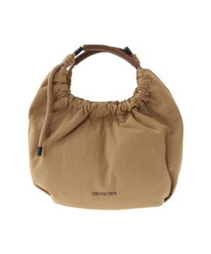 2WAY ROPE HANDLE GATHERED SHOULDER BAG