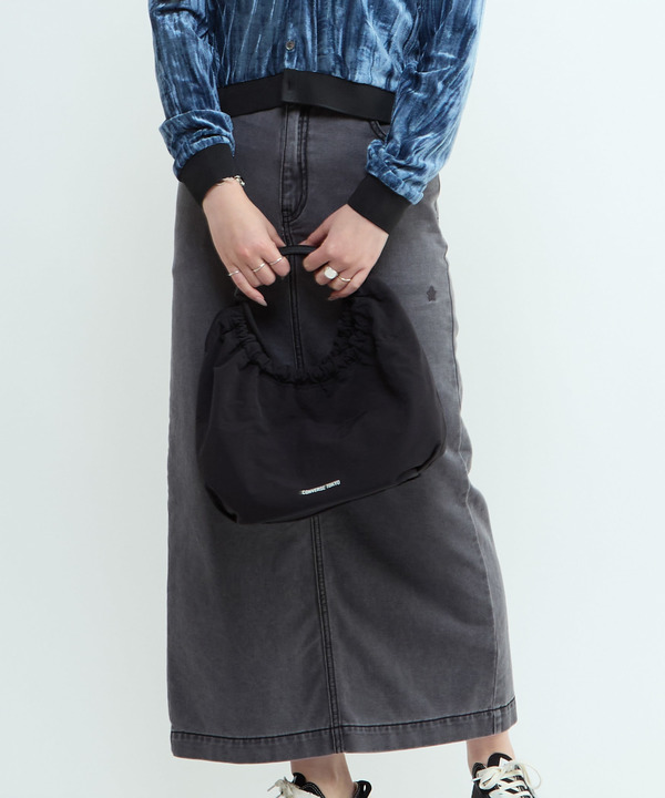 2WAY ROPE HANDLE GATHERED SHOULDER BAG 詳細画像 1