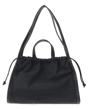 GATHERED HANDLE TOTE BAG