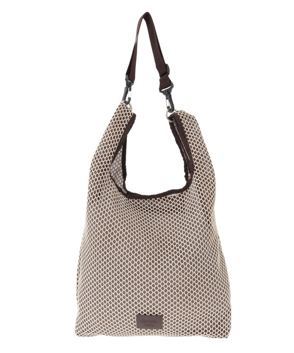 2WAY MESH SHOPPING TOTE BAG 詳細画像 ベージュ 1