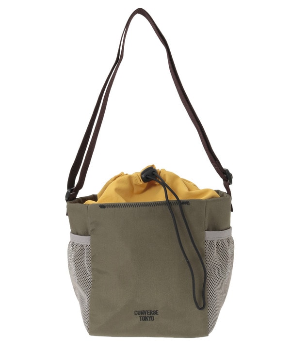 MESH BOX SHOULDER BAG 詳細画像 カーキ 1