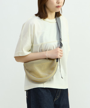 MESH MOON SHOULDER BAG