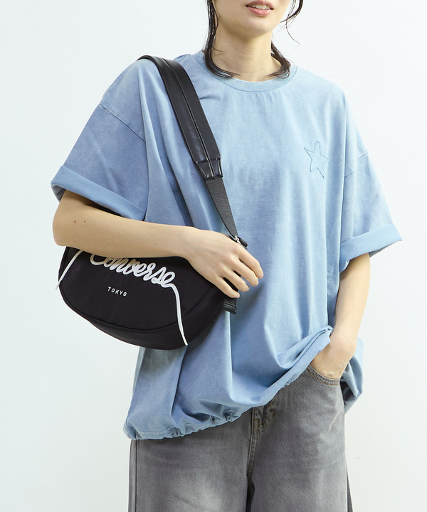 SPINDLE LOGO MOON SHOULDER BAG 詳細画像 1